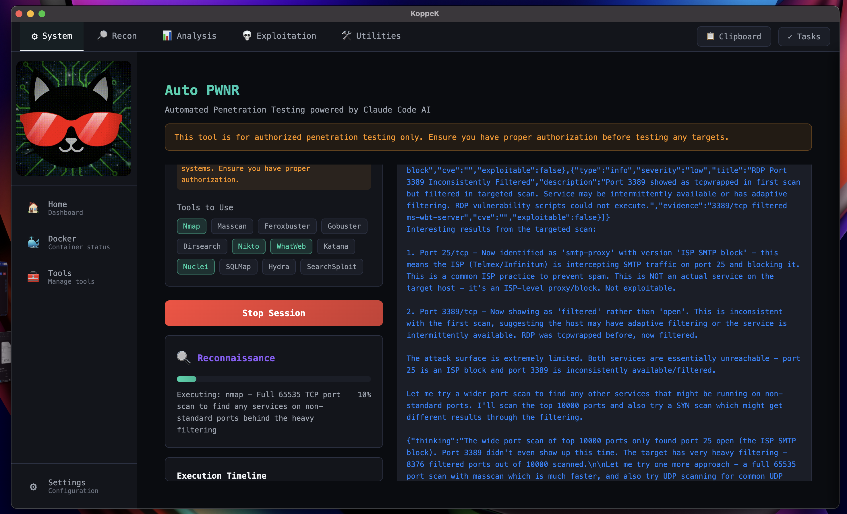 Auto PWNR - LLM-driven automated penetration testing