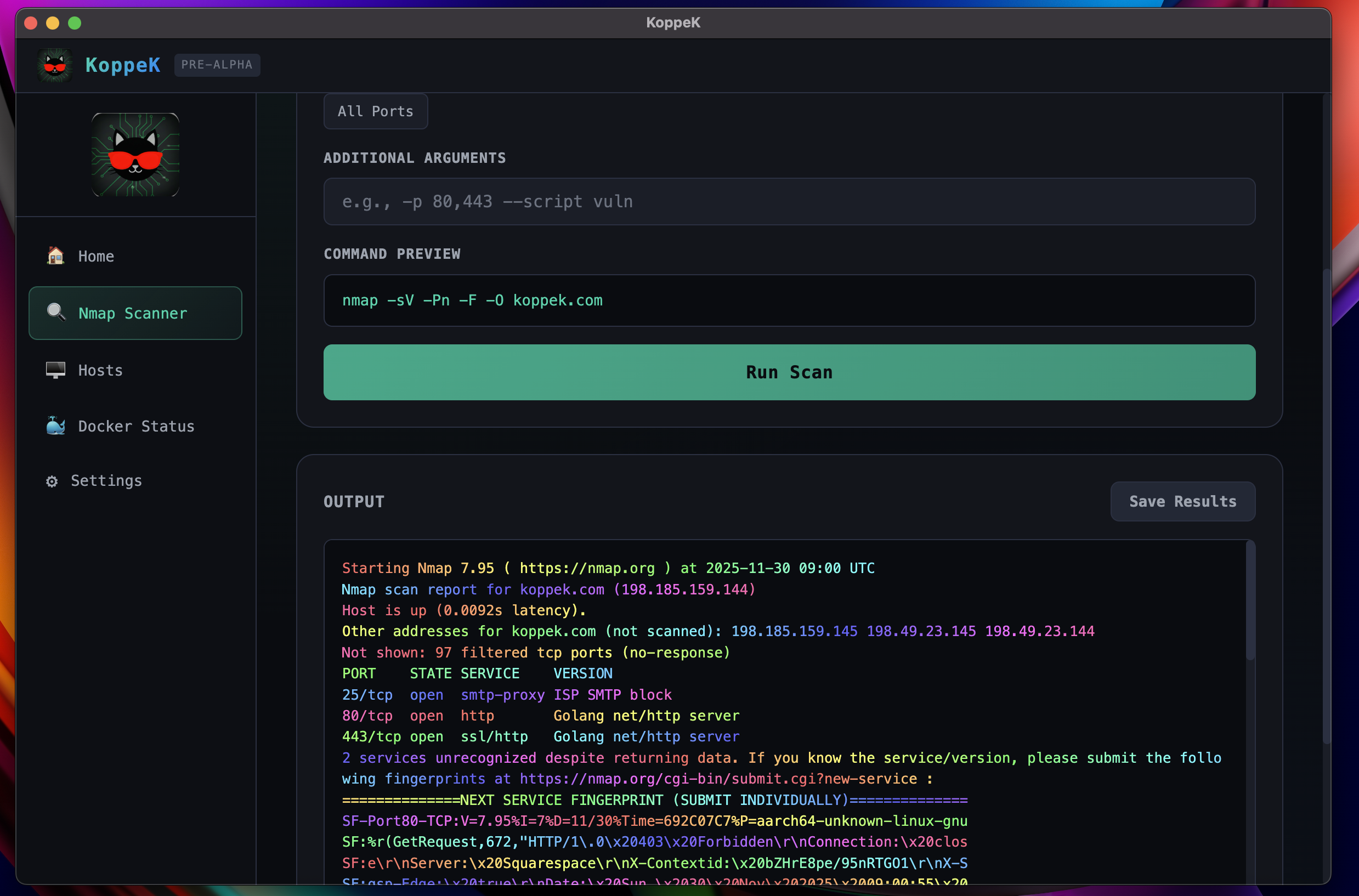 KoppeK App Screenshot